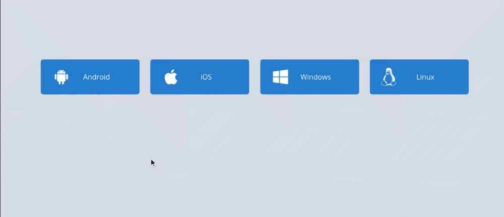 Download buttons with pure CSS snippet