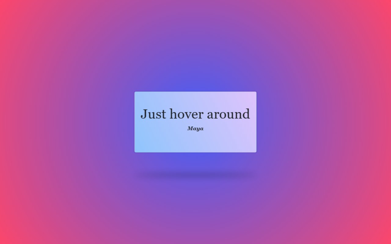 3D hover plane effect with Pure CSS and JavaScript — Bootstrap 5 snippet preview