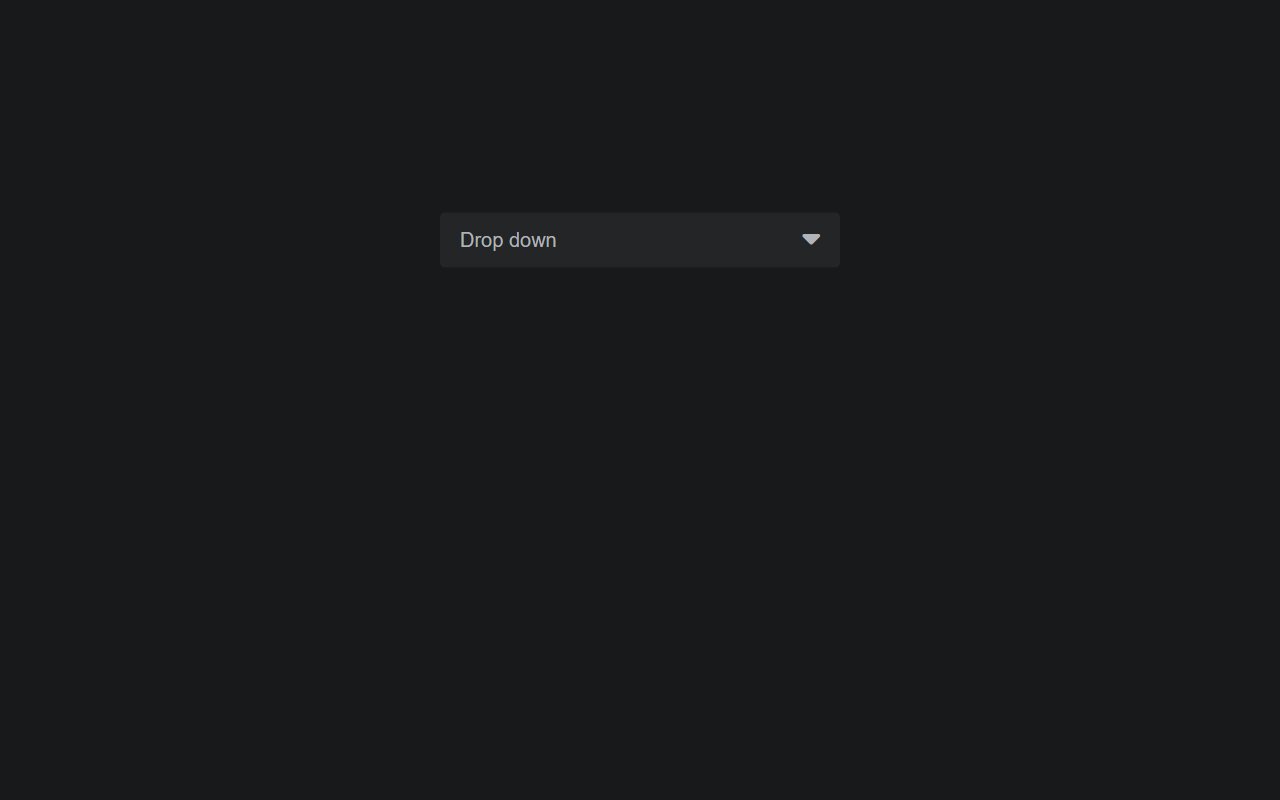 Advanced Drop-down Menu using HTML CSS & JavaScript snippet — Bootstrap 5 snippet preview