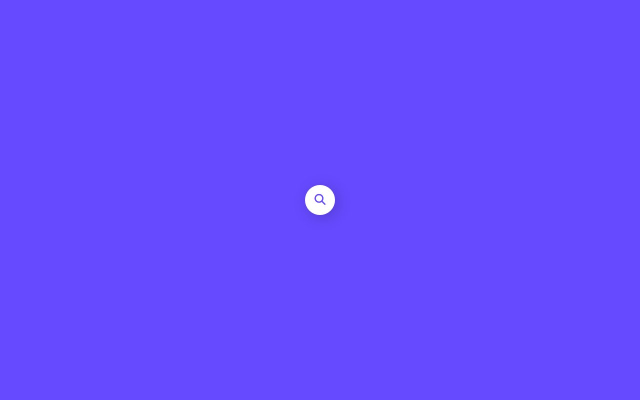 Animated Search Box snippet using HTML, CSS & JavaScript — Bootstrap 5 snippet preview