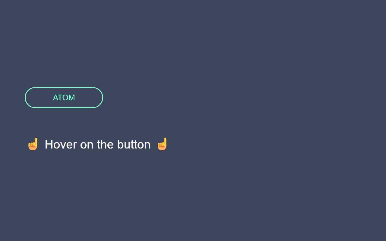 Atom Button with awesome hover design snippet — Bootstrap 5 snippet preview