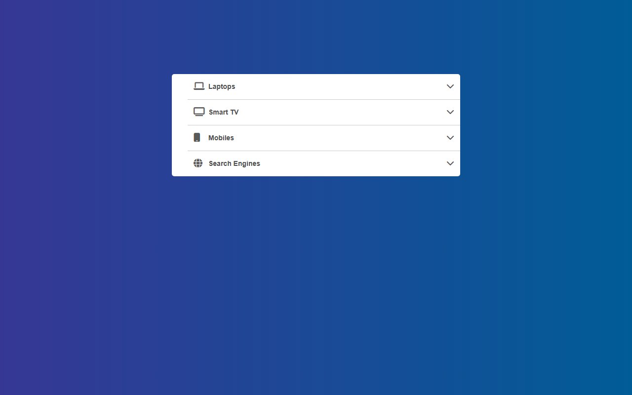 Bootstrap 5 accordion dropdown menu snippets — Bootstrap 5 snippet preview