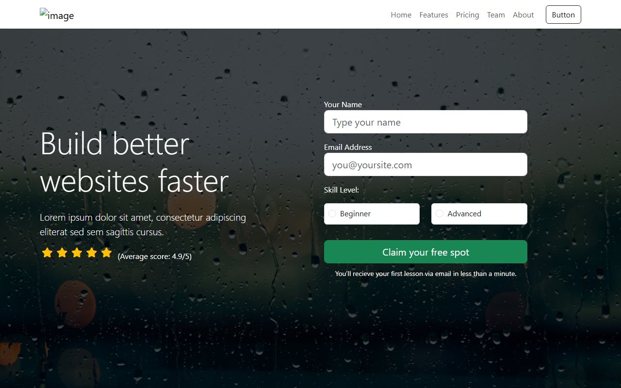 Bootstrap 5 background video snippets with header and footer — Bootstrap 5 snippet preview