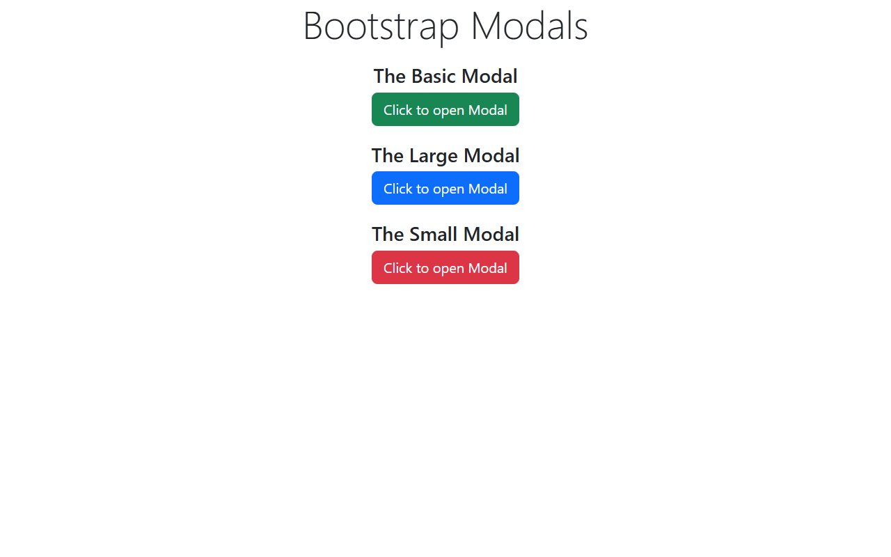 Bootstrap 5 basic modal design — Bootstrap 5 snippet preview