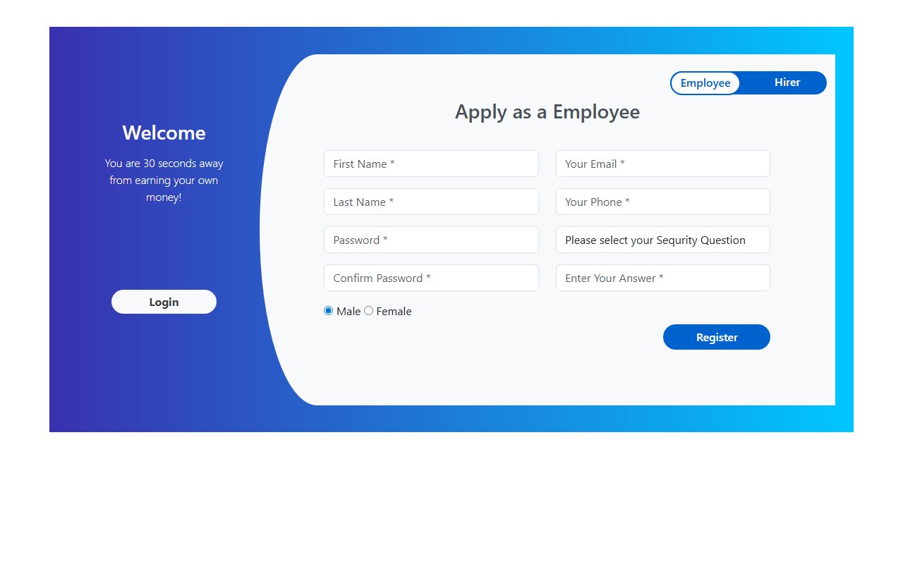 Bootstrap 5 Dual Design Registration Form snippets — Bootstrap 5 snippet preview