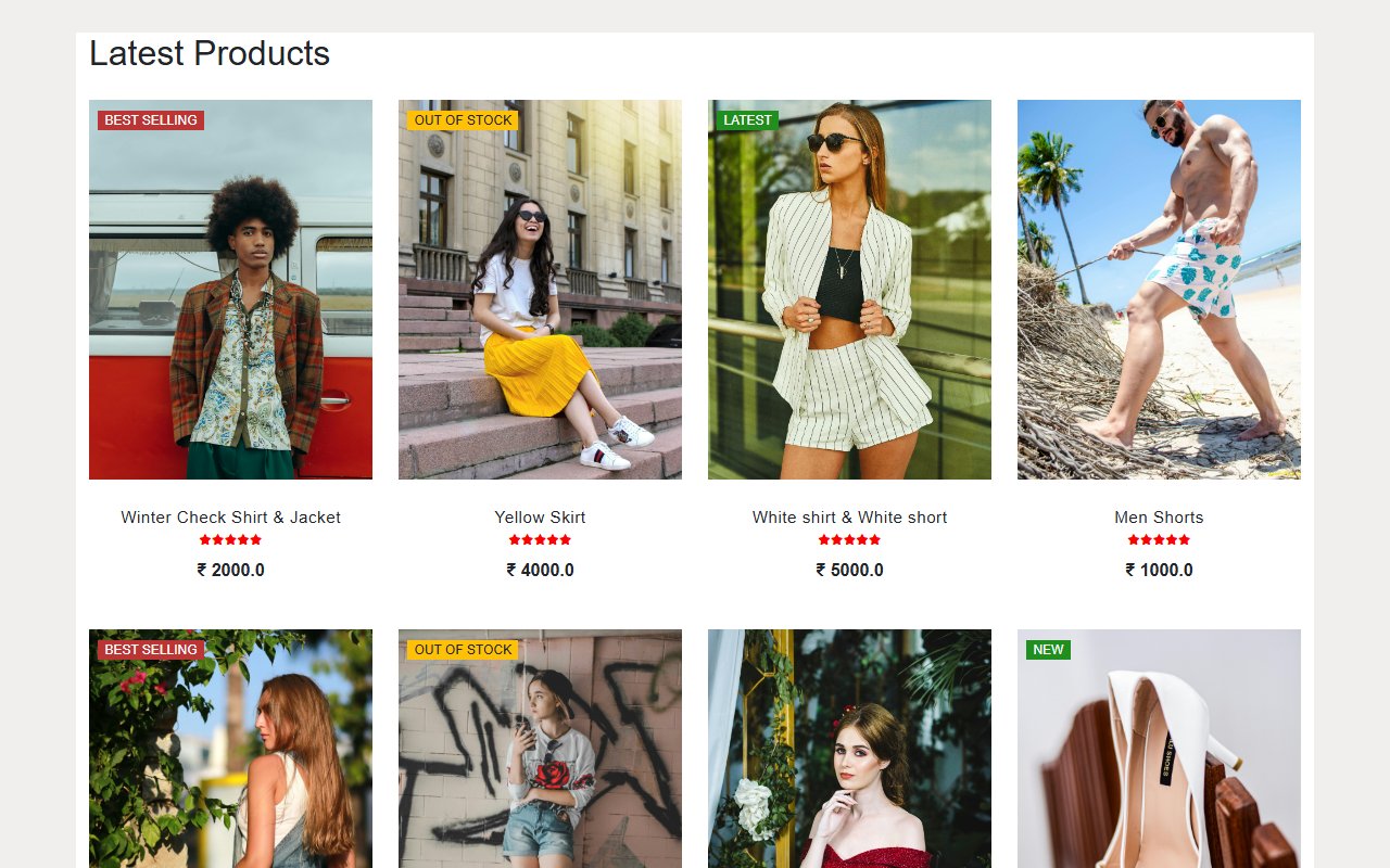 Bootstrap 5 e-commerce product list with hover — Bootstrap 5 snippet preview