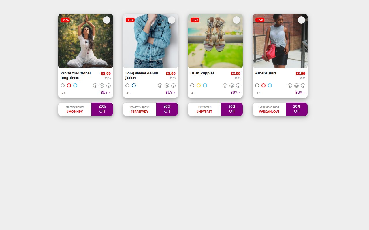 Bootstrap 5 ecommerce product cards details template — Bootstrap 5 snippet preview