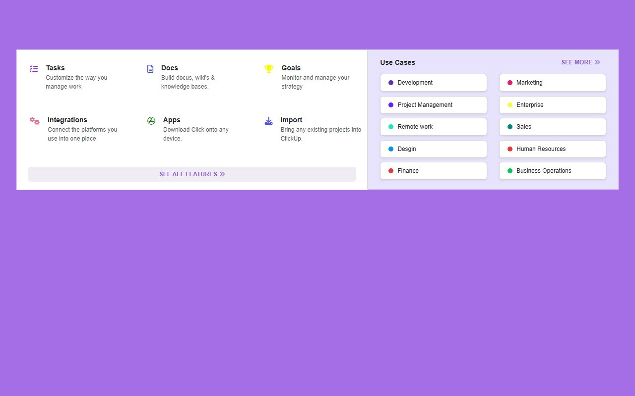 Bootstrap 5 Features catalog with use-cases snippet — Bootstrap 5 snippet preview