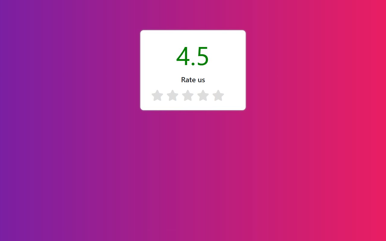 Bootstrap 5 rating star snippets with inputs using jquery — Bootstrap 5 snippet preview