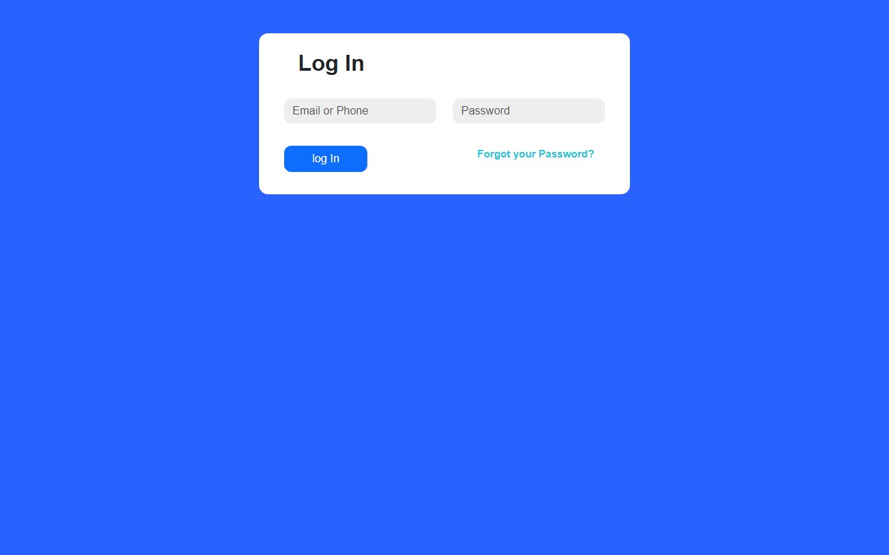 Bootstrap 5 simple quick login form — Bootstrap 5 snippet preview