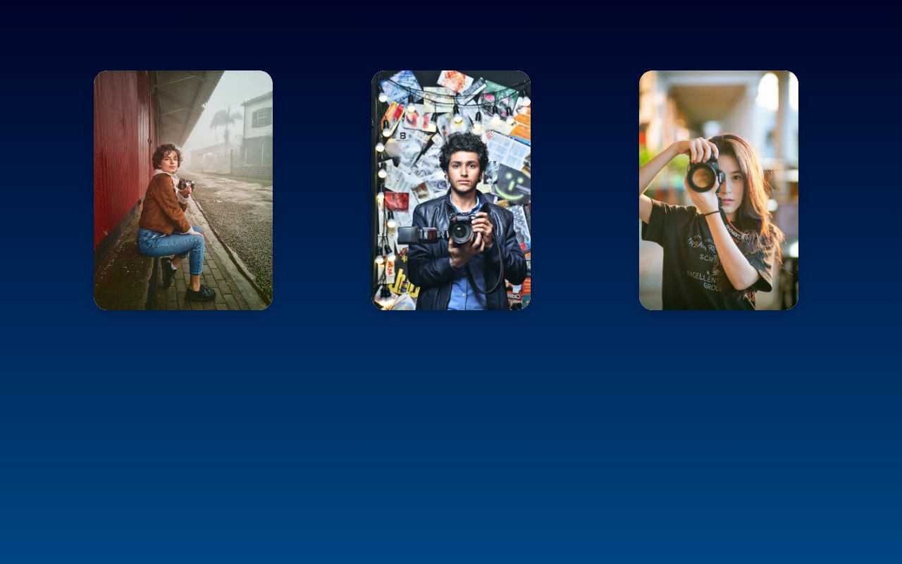 Bootstrap 5 Simple user profile cards using pure CSS — Bootstrap 5 snippet preview