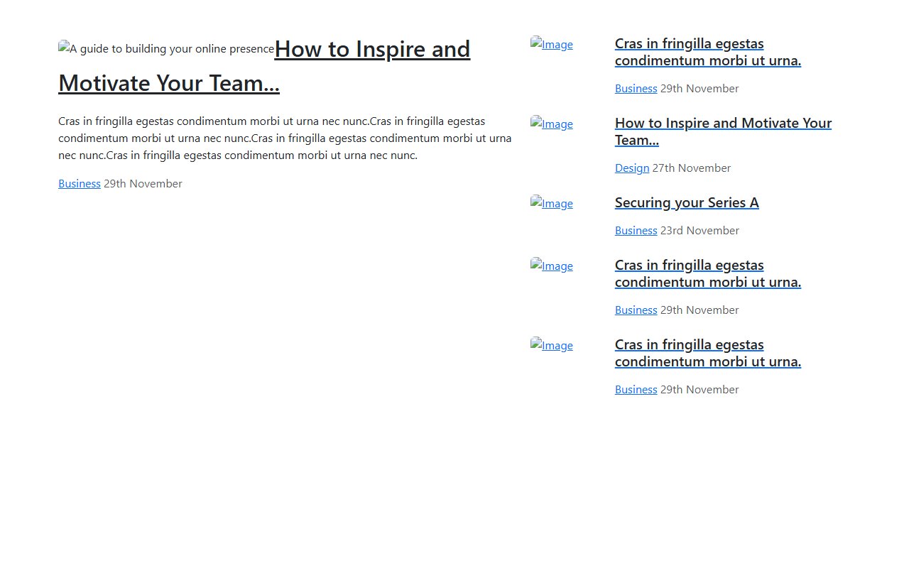 Bootstrap blog snippets — Bootstrap 5 snippet preview