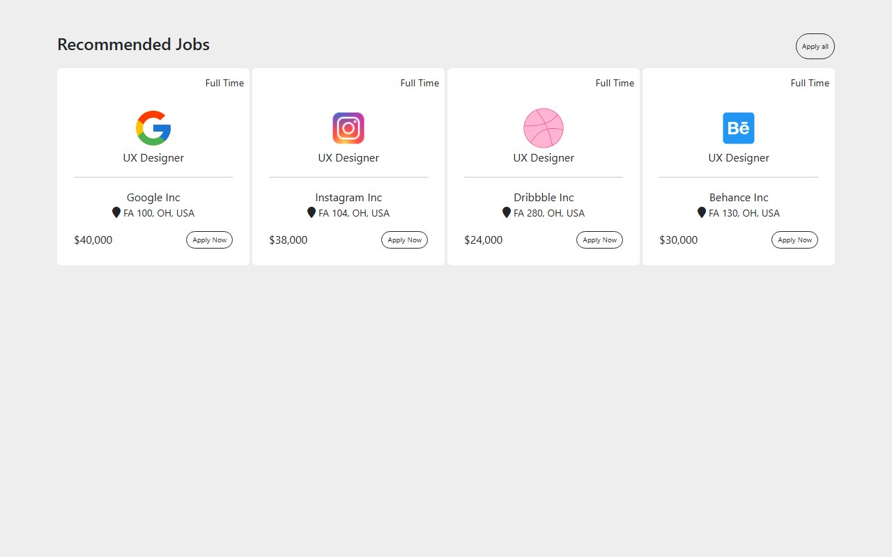 Bootstrap job board snippets — Bootstrap 5 snippet preview
