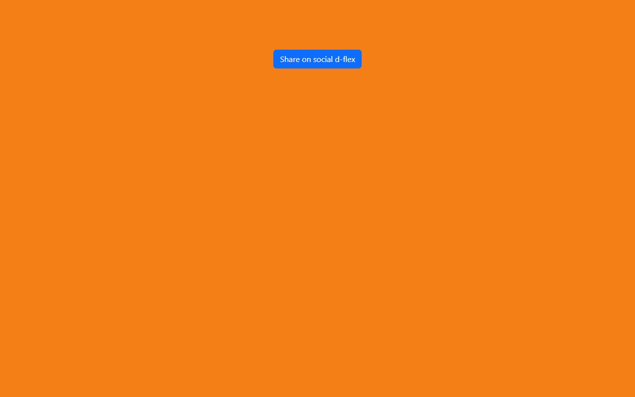 Bootstrap social shares modal snippets with link copy — Bootstrap 5 snippet preview