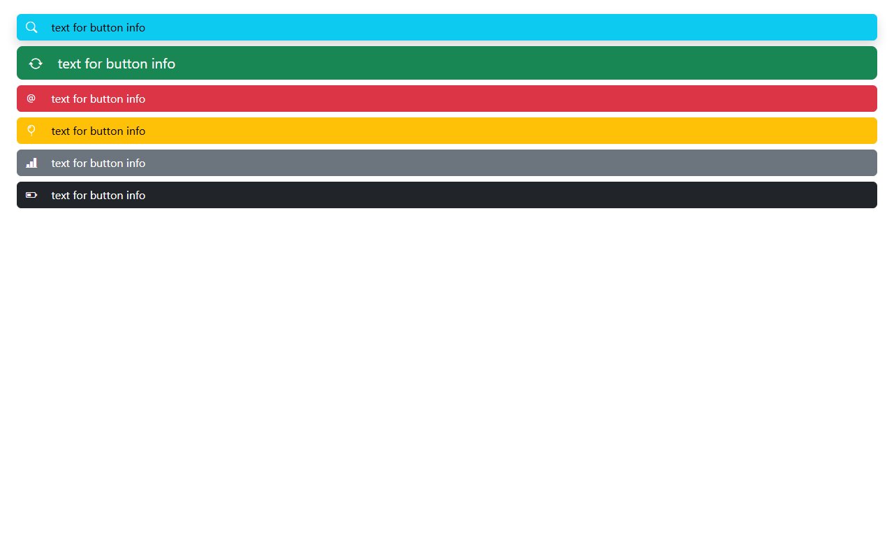 Buttons and icons - Bootstrap 5.1.3 — Bootstrap 5 snippet preview