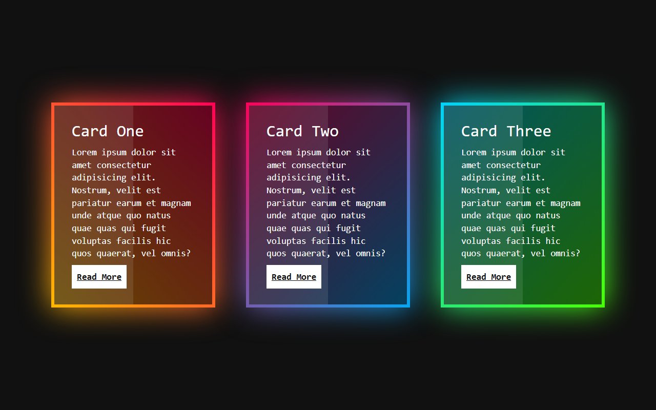 Card Effect gradient border snippet — Bootstrap 5 snippet preview