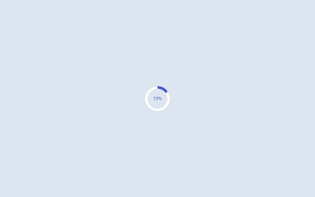 Circular Progress Bar using HTML CSS & JavaScript snippet — Bootstrap 5 snippet preview
