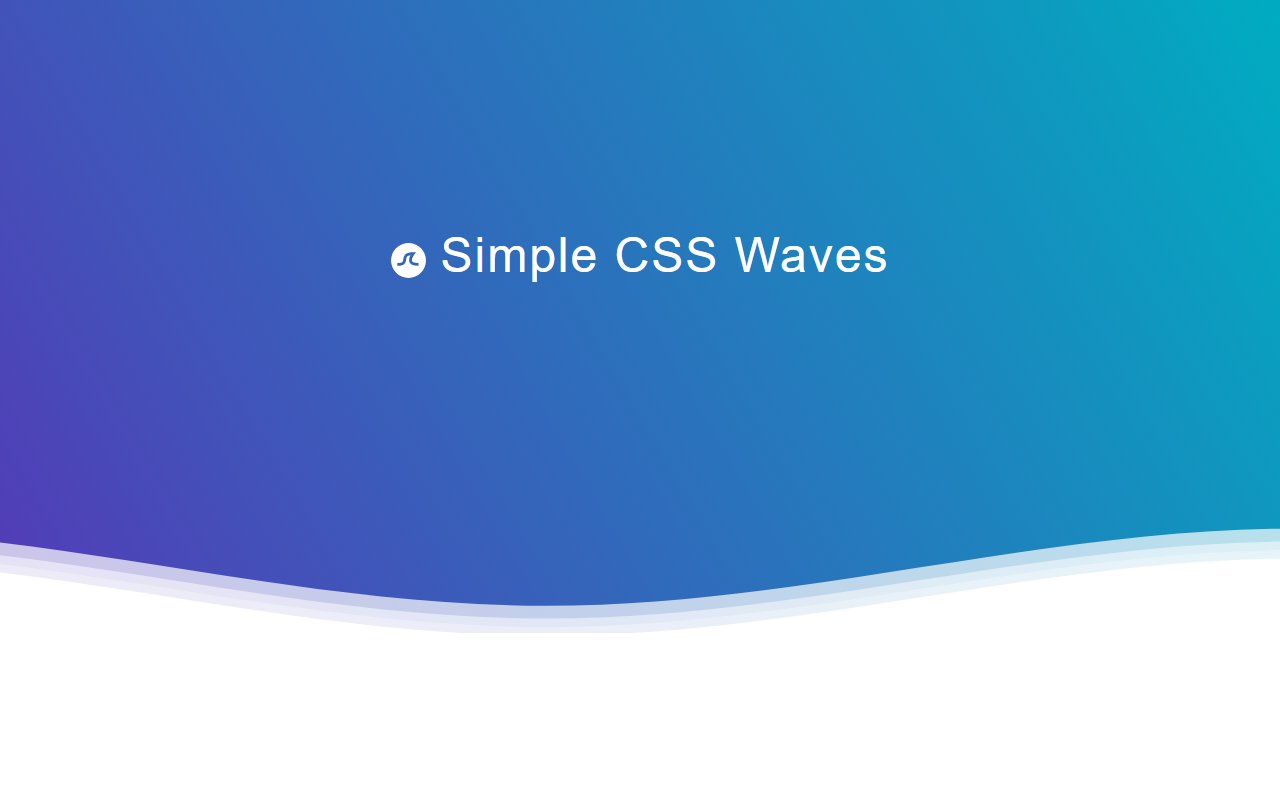 Cool CSS Waves snippet — Bootstrap 5 snippet preview