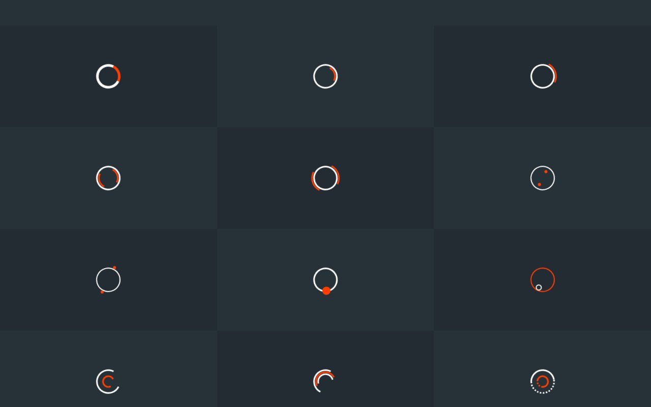 CSS3 Loader and Spinners with pure CSS — Bootstrap 5 snippet preview