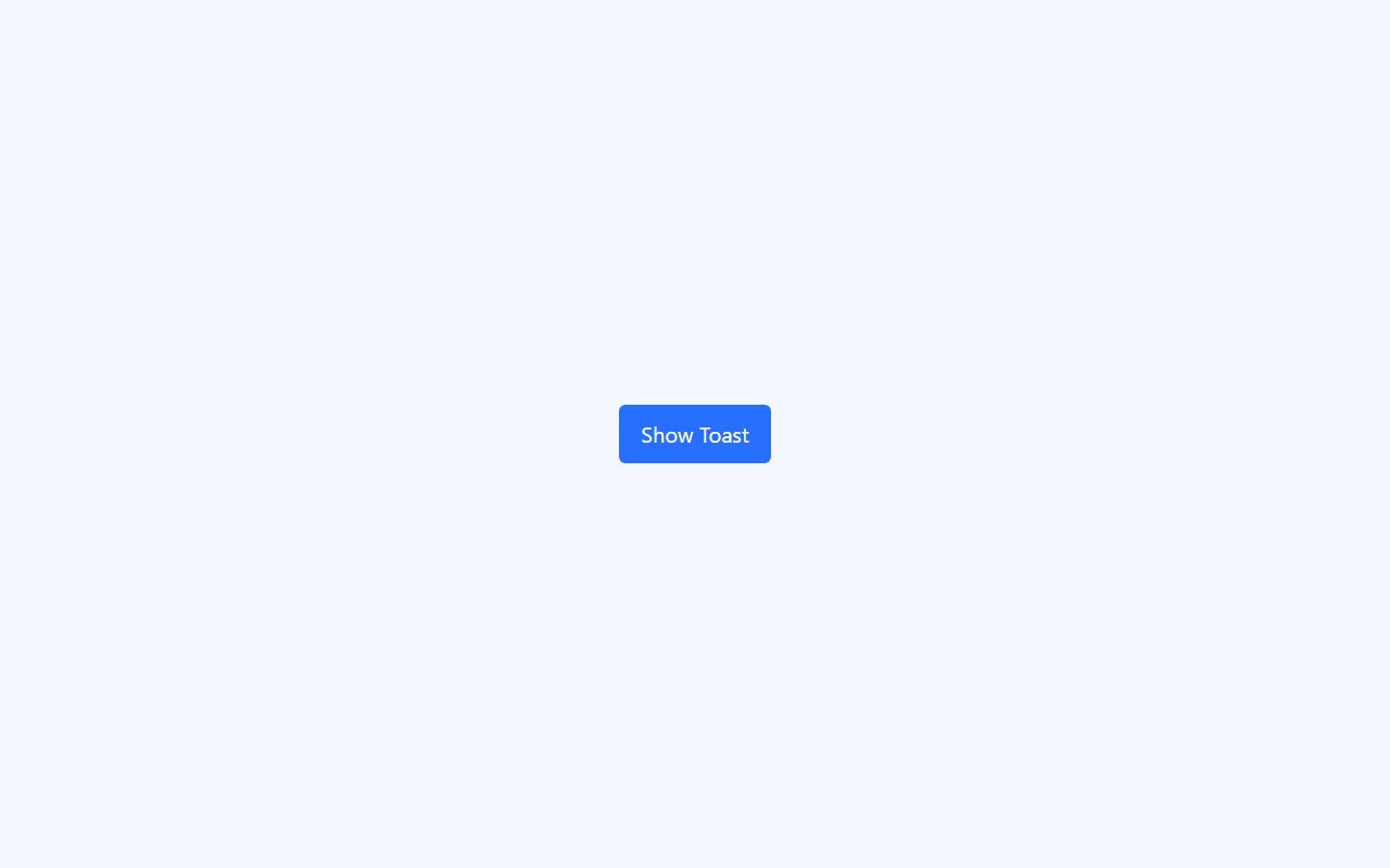 Custom Toast notification with Progress Bar — Bootstrap 5 snippet preview