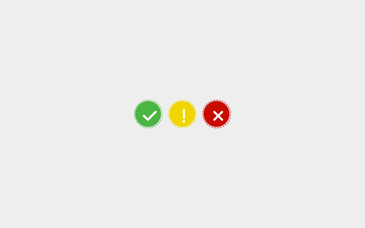Dashed border icon animations — Bootstrap 5 snippet preview