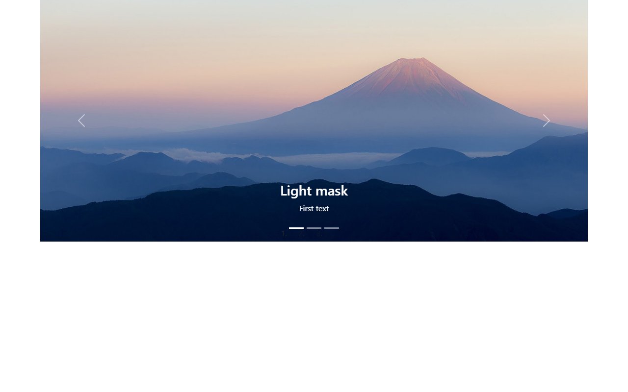 Image Carousel (auto slide Optional captions) example — Bootstrap 5 snippet preview