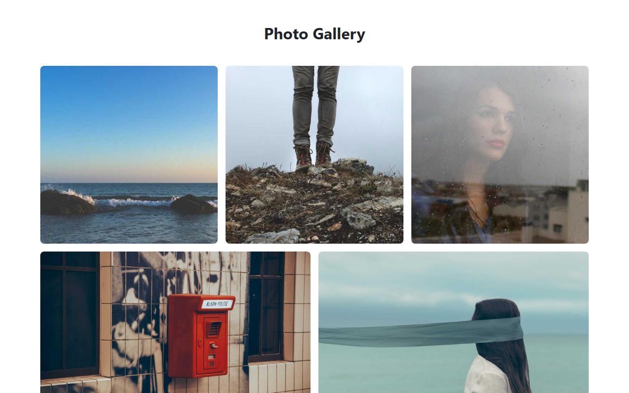 Image Gallery — Bootstrap 5 snippet preview