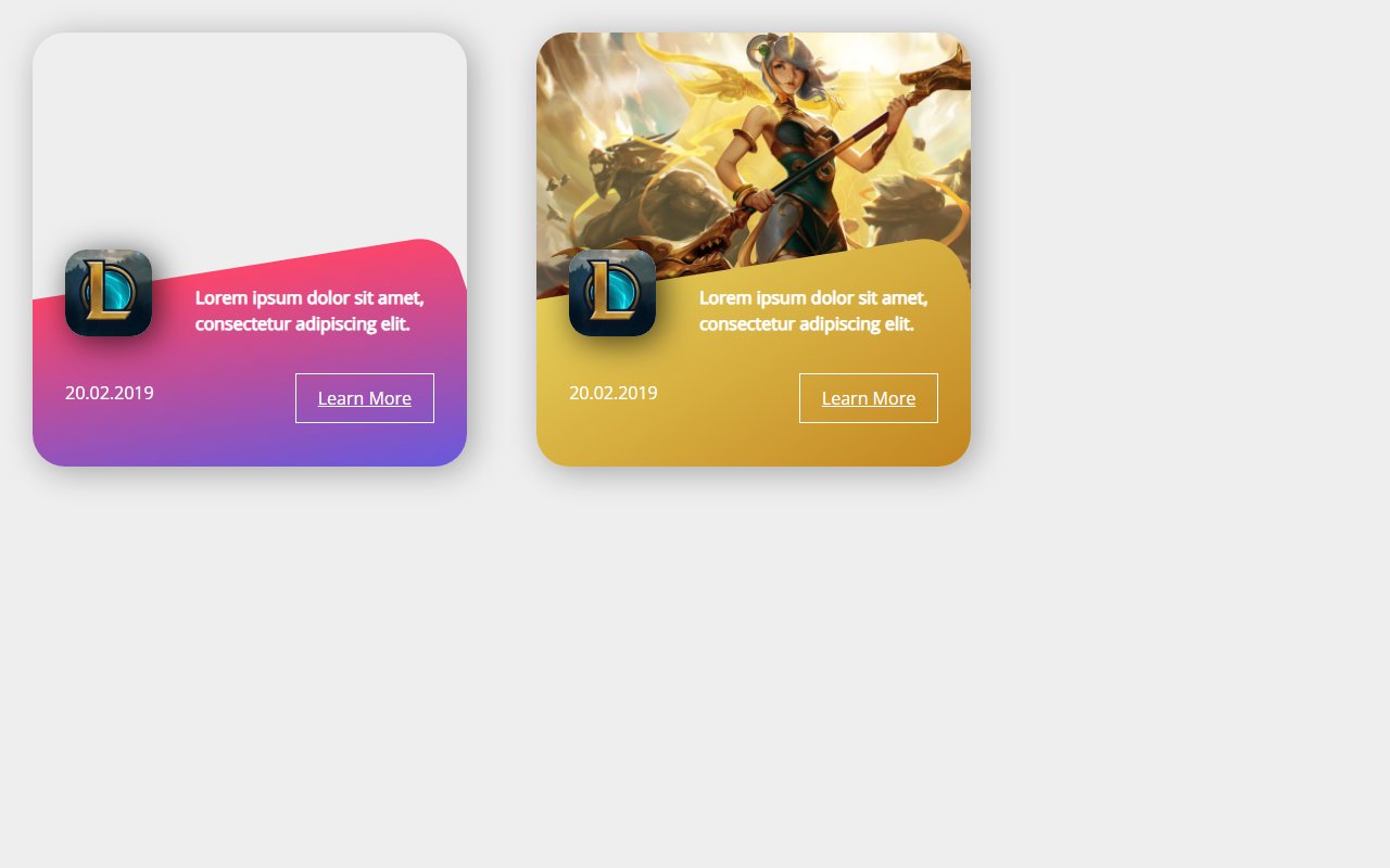 Modern CSS cards design — Bootstrap 5 snippet preview