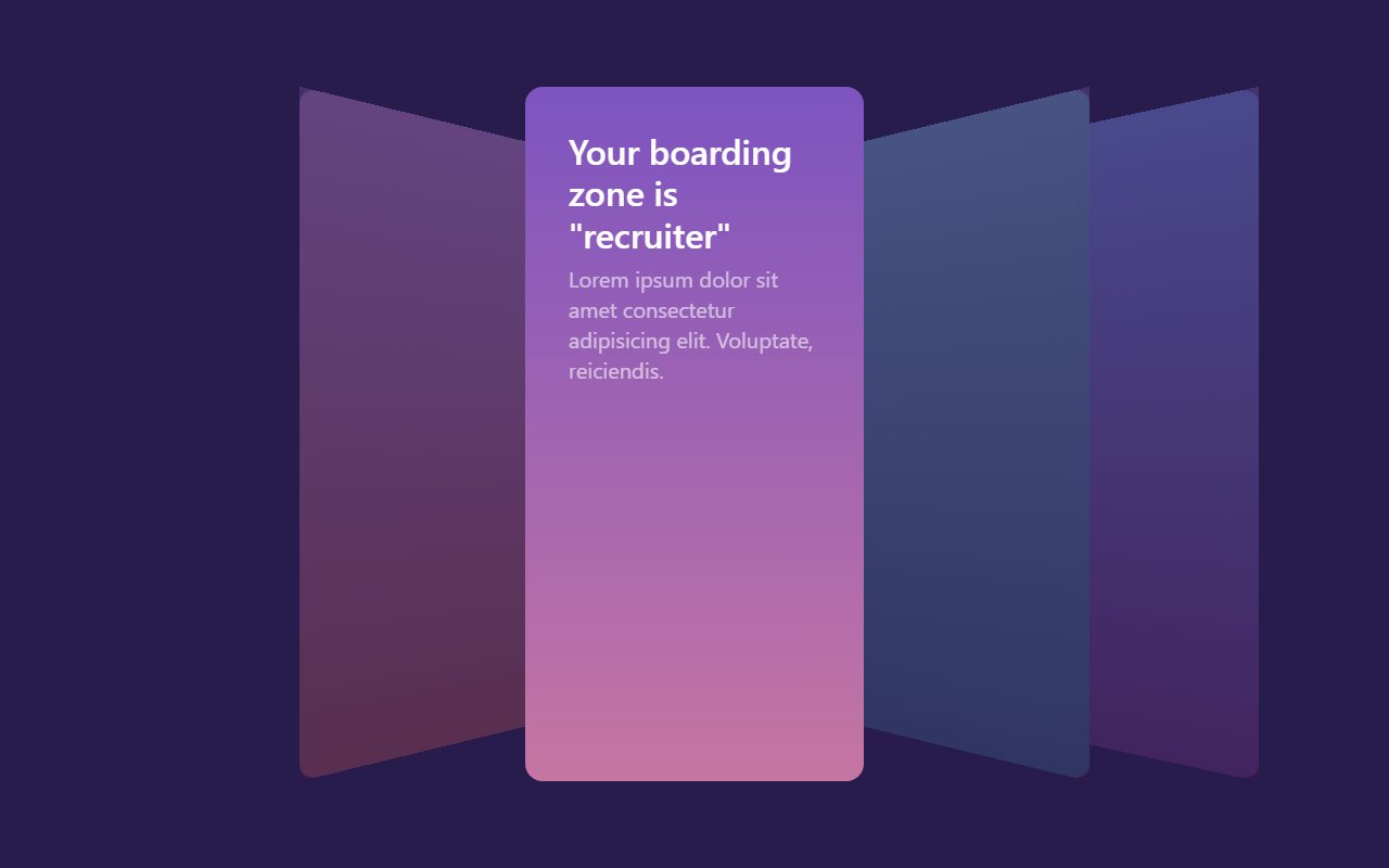 Organic Onboarding CSS JS Content Slider with Blended… — Bootstrap 5 snippet preview