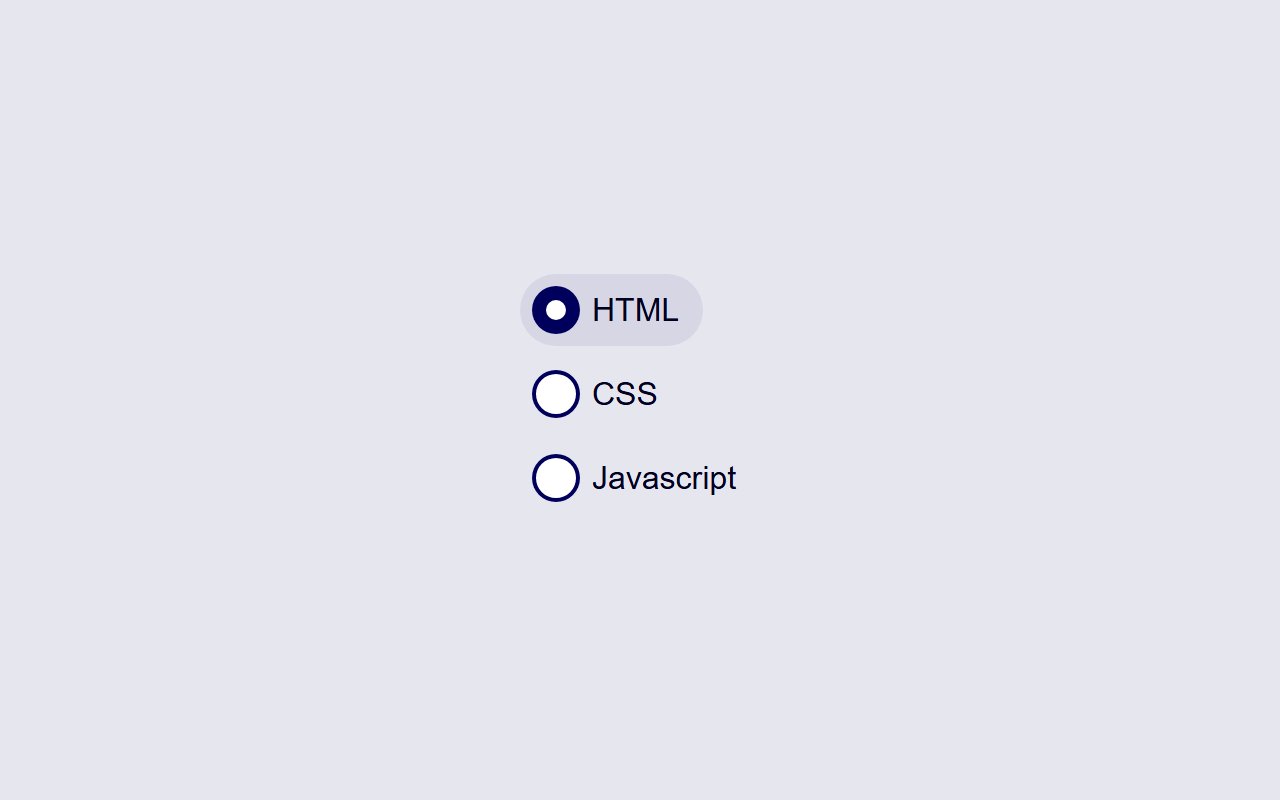 Pill styled radio buttons | Fully scaleable — Bootstrap 5 snippet preview