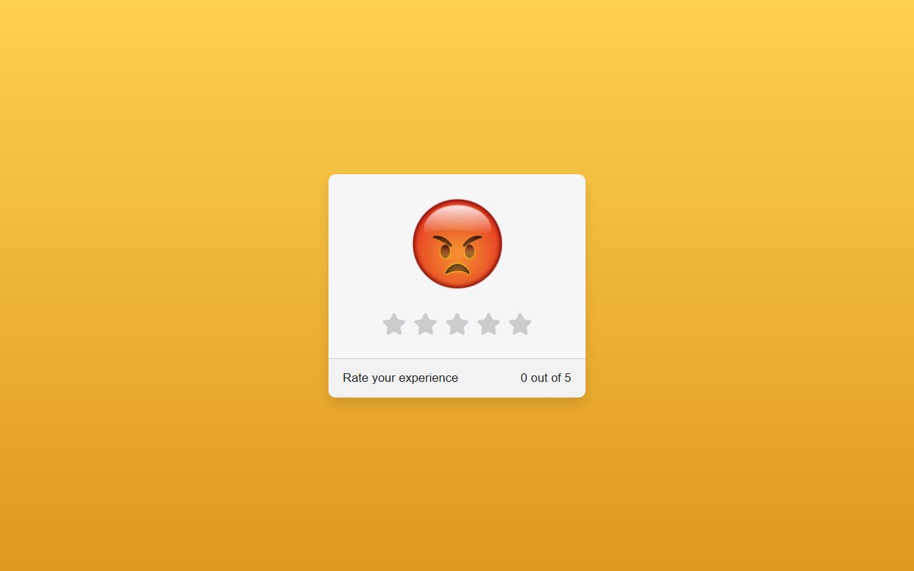 Pure CSS Emoji Star Rating Widget snippet — Bootstrap 5 snippet preview