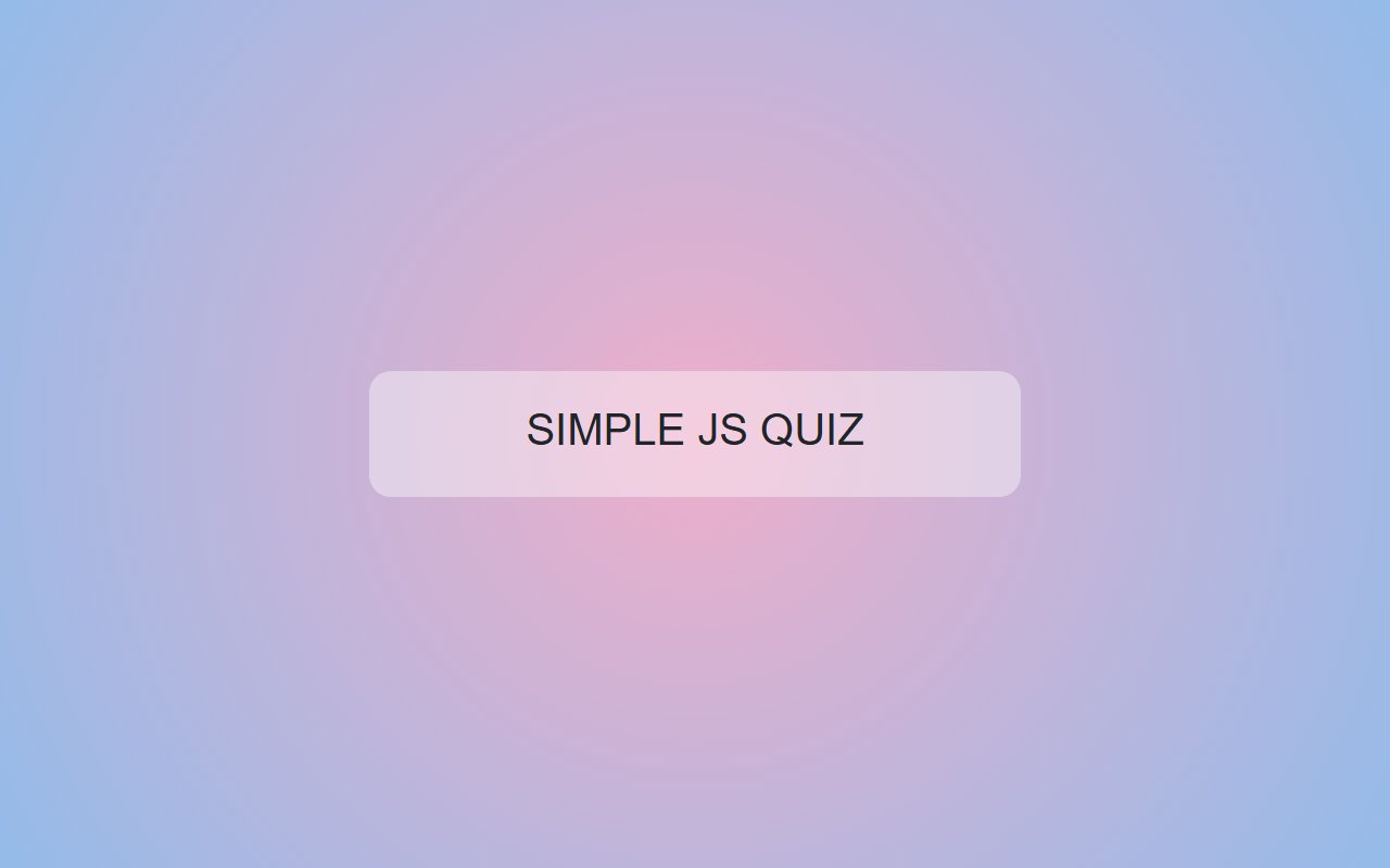 Pure JS & CSS card multiple choice questions quiz layout — Bootstrap 5 snippet preview