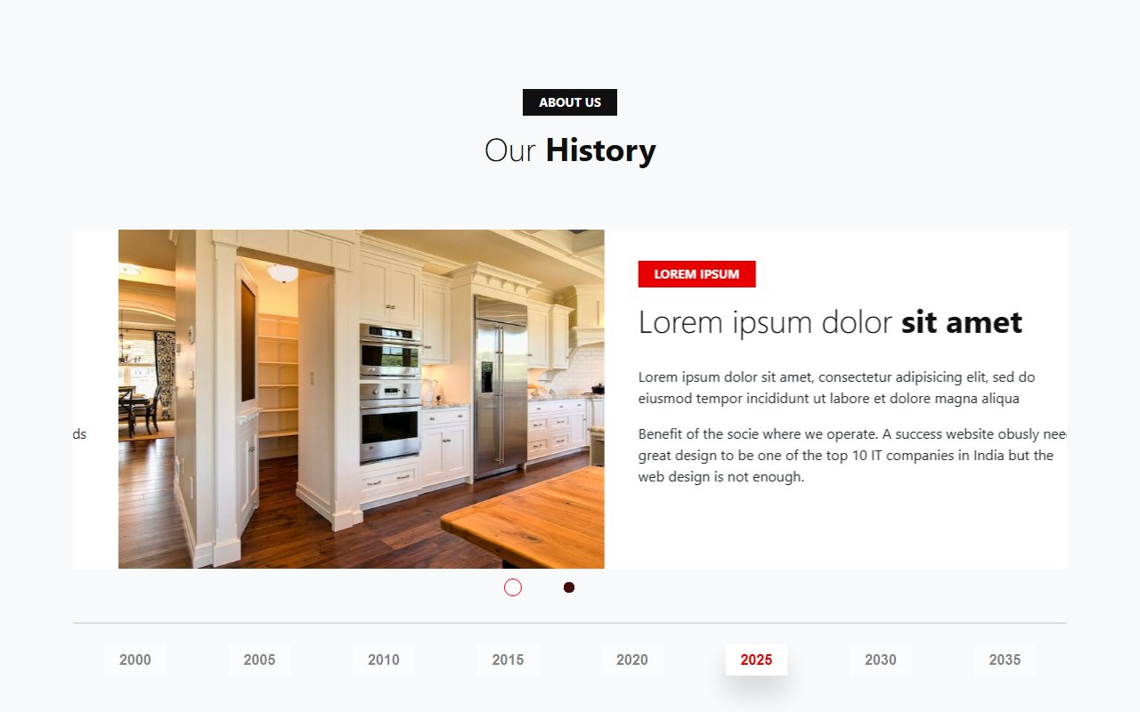 Simple and creative About Us snippet design in Bootstrap — Bootstrap 5 snippet preview