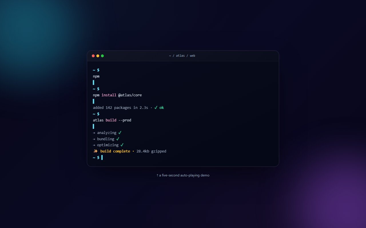 Animated Terminal Demo — Tailwind CSS component preview